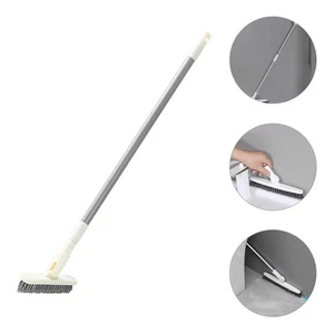 Cepillo de fregar de puntada de piso de mango largo para pisos con - Imagen 1 de 12
