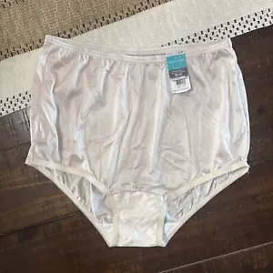 NWT Vanity Fair Ravissant Nylon Granny Panty 6 M Brief 15712 Nude Panties Sissy - Picture 1 of 6