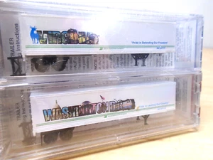Micro-Train N Scale 2-PK Road/Rail TRAILERS Virginia + Washington DC Sealed MIB - Picture 1 of 6
