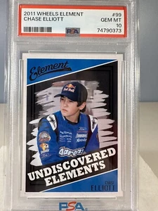 2011 Wheels Element CHASE ELLIOTT PSA 10 #99 Undiscovered Elements NASCAR - Picture 1 of 2