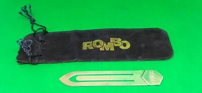 GADGET FERMACARTE SEGNALIBRO ARGENTO 800 ROMBO SETTIMANALE A TUTTO MOTORE - Immagine 1 di 4