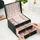 Multi-Layer Jewelry Box Removable Dividers Portable Organizer for Watches