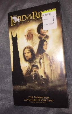 Lord of the Rings The Two Towers ( VHS ) Rare  New - Image 1 of 4