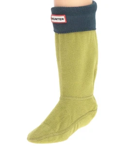 Hunter 1101 Kid's Green Original Crab Cuff Boot Socks Size XL - Picture 1 of 1