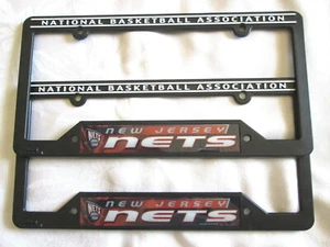 TWO (2) NEW JERSEY NETS LICENSE PLATE FRAMES #16 - NEW - Picture 1 of 1
