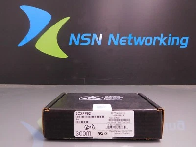 NEW Open Box Genuine Original 3COM 3CXFP92 10GBASE-LR 1310nm XFP Transceiver - Image 1 of 3