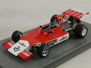 Spark Williams FW #21 Jacques Laffite German GP 1974 1/43 S7579 - Picture 1 of 3