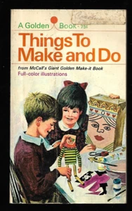 Things To Make and Do (A Golden Book 1968) Paperback - Picture 1 of 5