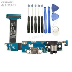 USB Charging Port Dock Flex Cable For Samsung Galaxy S6 EDGE G925A AT&T NEW Tool - Picture 1 of 4