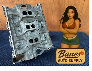 1961 1962 1963 Ford Galaxie 352 360 390 406 427 428 tri power Intake Manifold OE - Picture 1 of 22