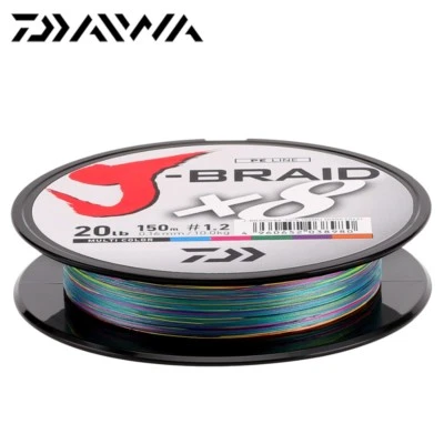 Daiwa J-Braid X8 300m Braided Line Mainline NEW *All Breaking Strains* - Image 1 of 4