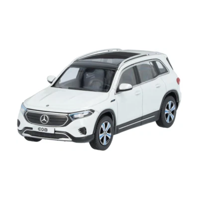 Mercedes-Benz EQB Progressive Line X243 Diecast Model Car 1:43 Digital White - Imagen 1 de 3
