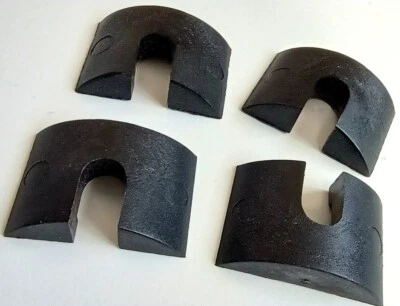 4x 102335 - Rondelles demi-lune R15 pour assemblage de meuble IKEA