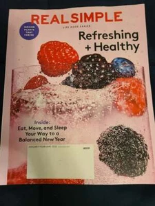 Real Simple Magazine - January/February 2022 Issue - Refreshing + Healthy - Picture 1 of 1
