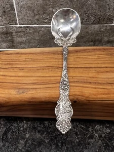 Rare WALLACE IRIAN STERLING SILVER SUGAR /BERRY SPOON. Patten 1902. No Monogram. - Picture 1 of 8