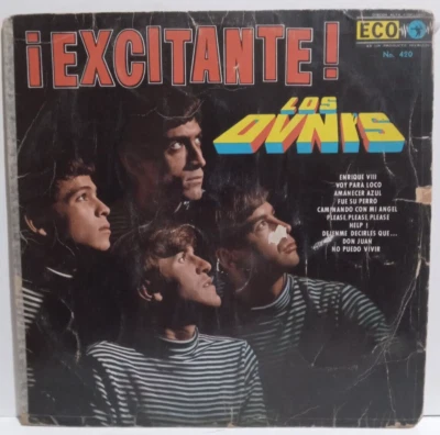 LOS OVNIS GARAGE MEXICAN LP 1965 JAMES BROWN RUFUS THOMAS BEATLES JOHNNY RIVERS - Image 1 of 4