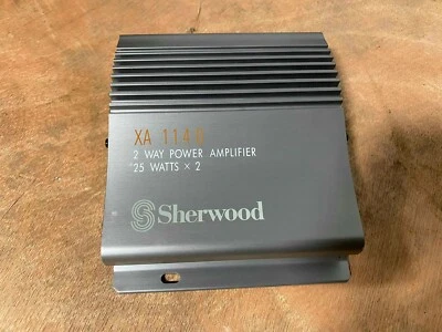 Mini Amplificador Sherwood XA-1140 2 Canales -Audio Coche Vieja Escuela- NUEVO Foto 1 de 4