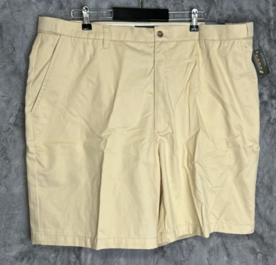 Croft & Barrow Mens Shorts Size 42 Pale Yellow "Cracker" 8" Inseam Cotton Flex - Image 1 of 4