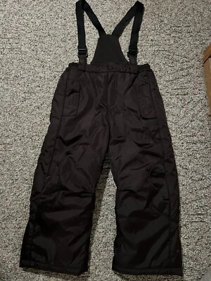 Утепленные лыжные нагрудники унисекс Rothschild зимние нагрудники коричневые 6X - Изображение 1 из 3