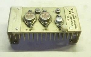 2 x Transistor 2N3902  JAN DELCO USA  + 1 x 2N 3584 auf Kühlkörper montiert - Picture 1 of 1