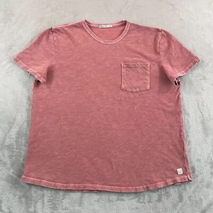 Marine LayerHeavy Slub Pocket T-Shirt Men L/XL Terracotta Short Sleeve Beach - Picture 1 of 8