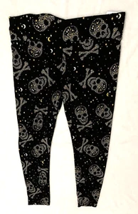 NOBO No Boundaries Women's High Rise Ankle Leggings Black Multi XXXL(21) NWT - Picture 1 of 8