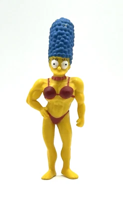 The Simpsons TPF Figure (2009) - Strong Arms Marge - Combine Shipping - image 1 of 2