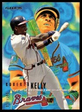 1995 Fleer Roberto Kelly Atlanta Braves #307