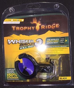 NEW TROPHY RIDGE KILL SHOT WHISKER BISCUIT REST PURPLE Kill SHOT - Picture 1 of 1