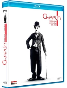 CHAPLIN (Todas sus comedias) (1915-1917) 4 Discos BLU-RAY Región B 'L-6' - Imagen 1 de 7