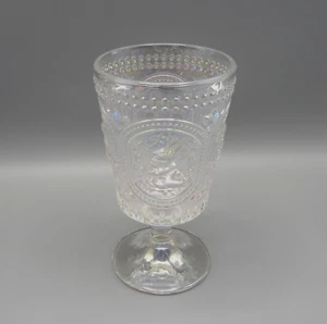 Retro viktorianisch inspirierter Opal schillernder Hase Schuhnagelkelche mit Fuß Menge 2 - Bild 1 von 8