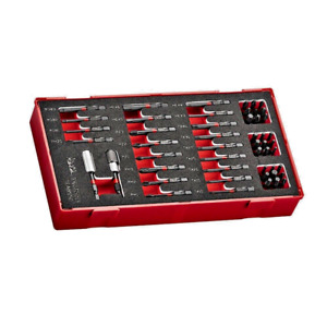 Teng Tools TEABS50 Bit Set Impact 50 Piece Magnetic and Quick Chuck Holders
