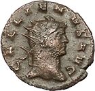 Gallienus Valerian I Son Ancient Roman Coin Possibly Unpublished Pietas I40707