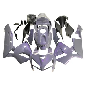 Gray Purple ABS Fairings Kit For Honda F5 2005 2006 CBR600RR 05 06 Bodywork Cowl - Picture 1 of 11