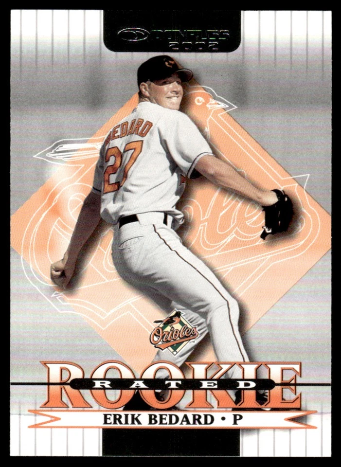 2002 Donruss Erik Bedard Baltimore Orioles #194 RR - Image 1 of 2