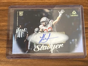 2025 Luminance Football Jack Sawyer RC #197 Horizontal Auto /700 Steelers - Picture 1 of 3