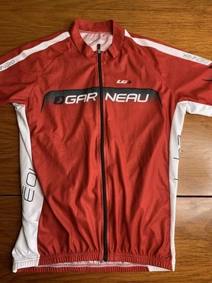 Jersey de ciclismo LOUIS GARNEAU LG para hombre talla grande bicicleta roja Foto 1 de 4