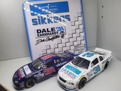 Dale Earnhardt Jr 1997 Sikkens 2 Car Tin Set 1:32 - Image 1 of 4
