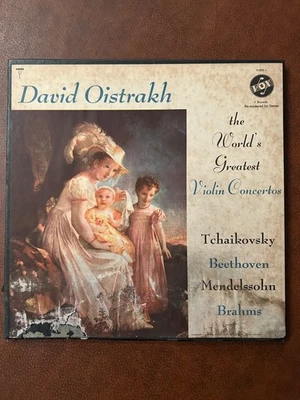 3xLP Box Set The World's Greatest Violin Concertos Beethoven/T VSPS-3 Vinyl 12'' - Image 1 of 2