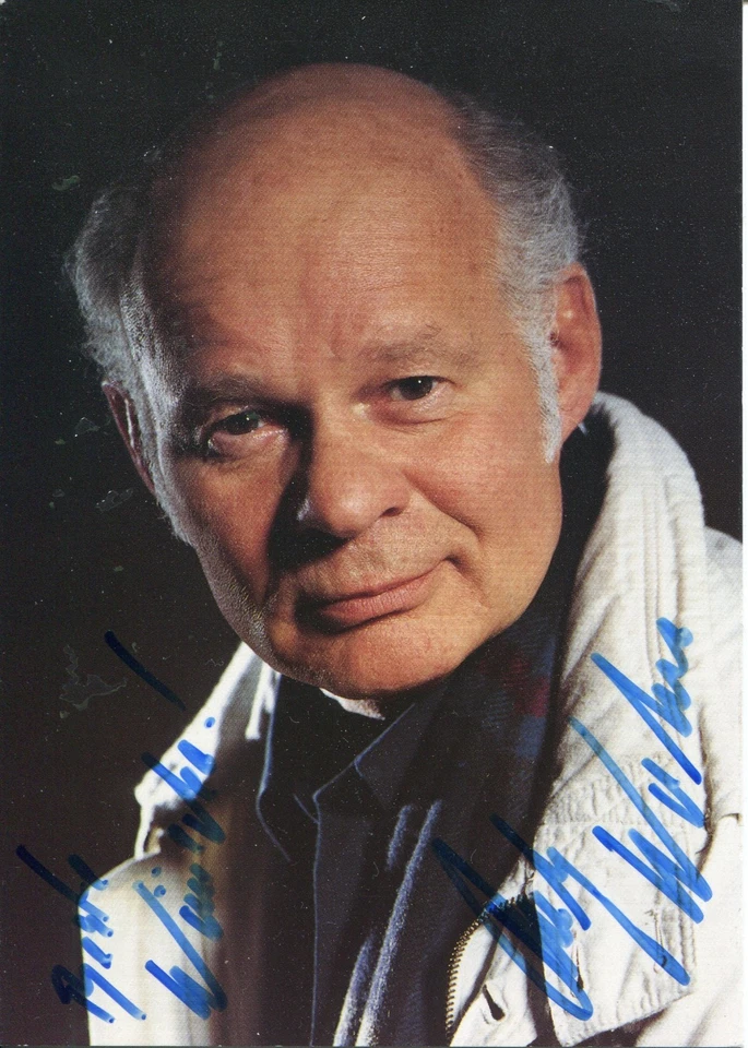 Karl May Winnetou: Sam Hawkens Ralf Wolter Originalautogramm - Bild 1 von 1