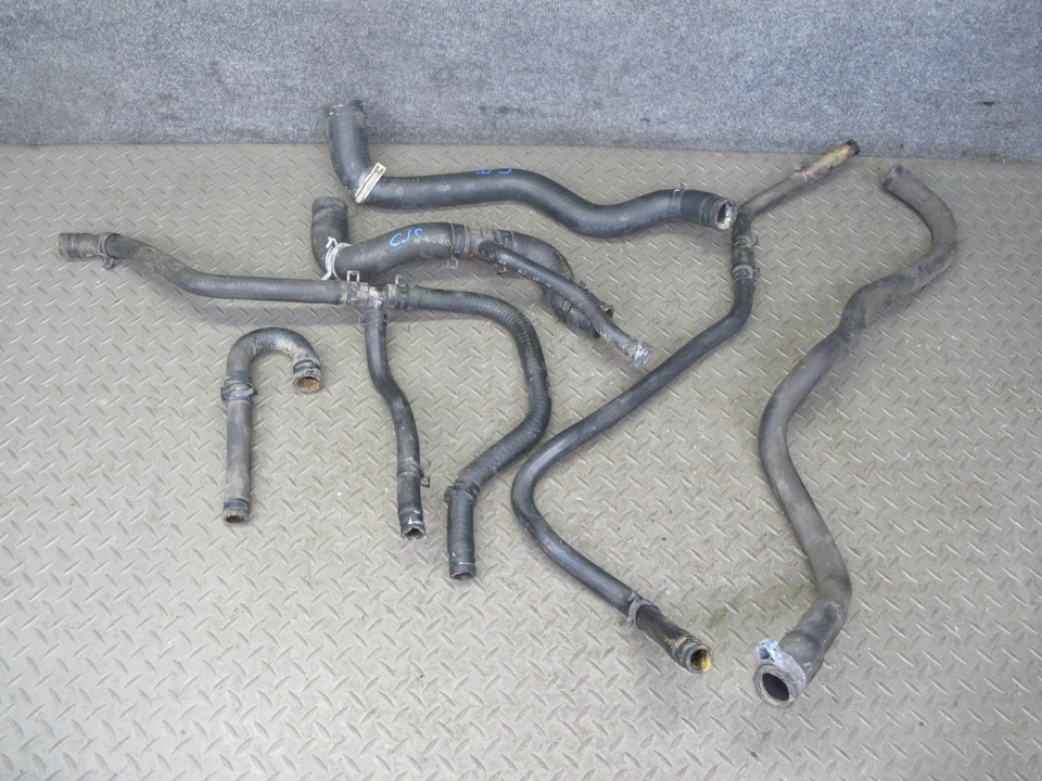 1993 CHEVROLET CORVETTE C4 5.7L ENGINE WATER COOLANT HOSE PIPE LINE SET OEM - Image 1 of 4