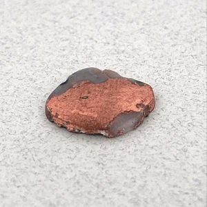 Agata di ricambio in rame lucido, Northern MI, USA, 5,87 ct 13x12x2 mm - Foto 1 di 5