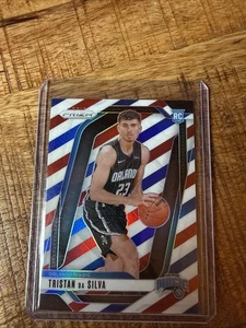 2024-25 Panini Prizm - Tristan da Silva #256 Red White & Blue Prizm (RC) - Bild 1 von 2