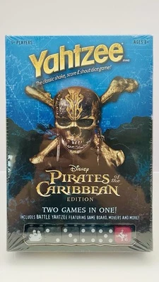 Yahtzee Pirates of the Caribbean Edition Dice Game Sealed New - Image 1 of 3