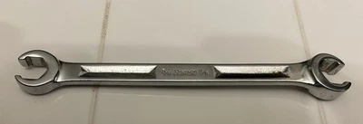 SNAP-ON TOOLS RXH2022 5/8"X 11/16" SAE 6PT DOUBLE FLARE NUT LINE WRENCH- VINTAGE - Image 1 of 4