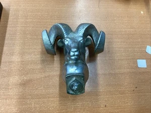 RARE NOS 1984 - 1990 Dodge Ram Head Ramcharger Hood Ornament Mopar - Picture 1 of 5