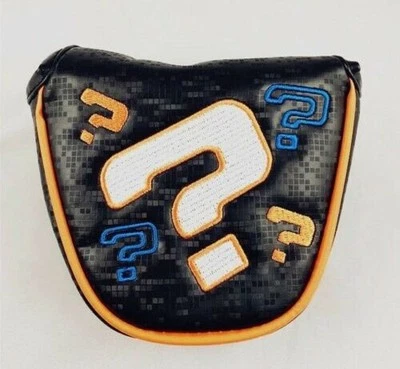Original Odyssey Question Mark Mallet Putter Head Cover Magnetic Closure UK - Image 1 of 2
