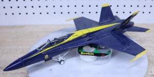 Used Vintage Franklin Mint F/A-18 Hornet FMPM BLUE ANGELS U.S. Navy 1:48 - USA - Picture 1 of 16