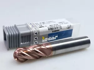 Iscar 1/2" x 1/2 x 1 x 3 Solid Carbide Ball Nose End Mill EBI-4 500-1.0CVF3 V910 - Picture 1 of 4