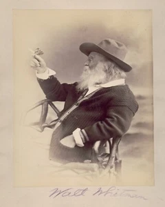 11952. Póster de decoración. Pared de habitación. Hogar diseño vintage arte. Fotografía de Walt Whitman - Imagen 1 de 1